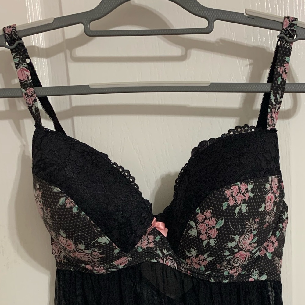 Adore Me Babydoll with matching panties